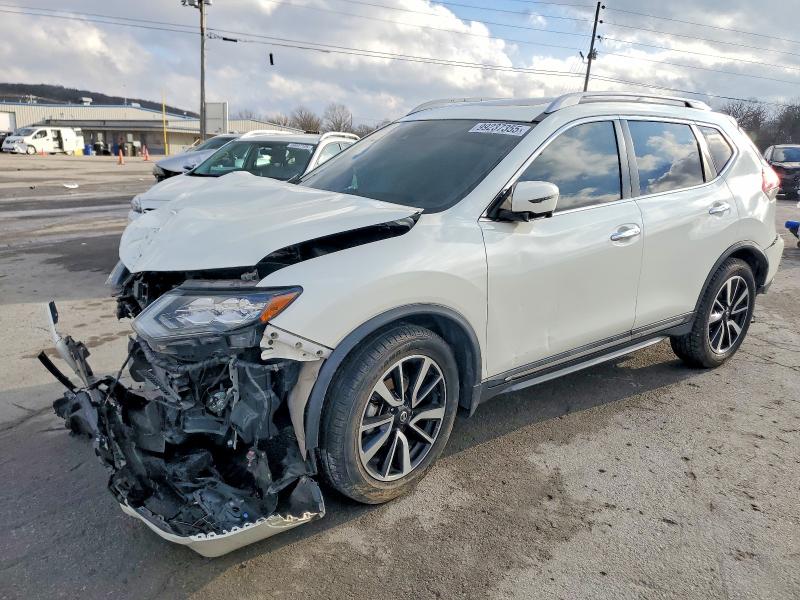 NISSAN ROGUE S 2019 with VIN 5N1AT2MT7KC808581 - Photo from auction