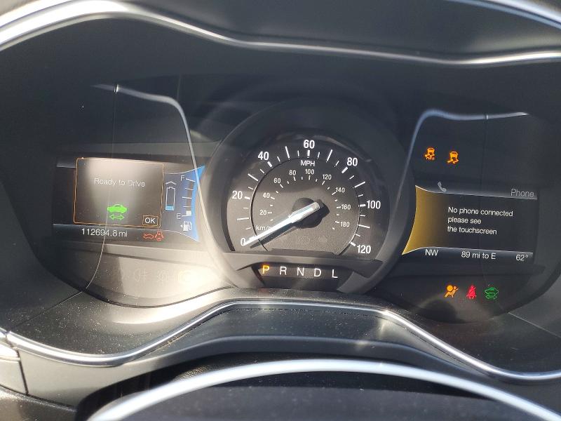 Photo 9 from auction – 2016 FORD FUSION SE with VIN 3FA6P0LUXGR125317