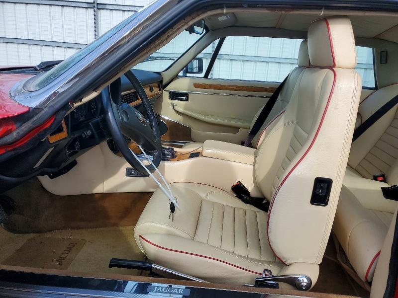 Photo 7 from auction – 1989 JAGUAR XJS COLLEC with VIN SAJTY5840KC164278