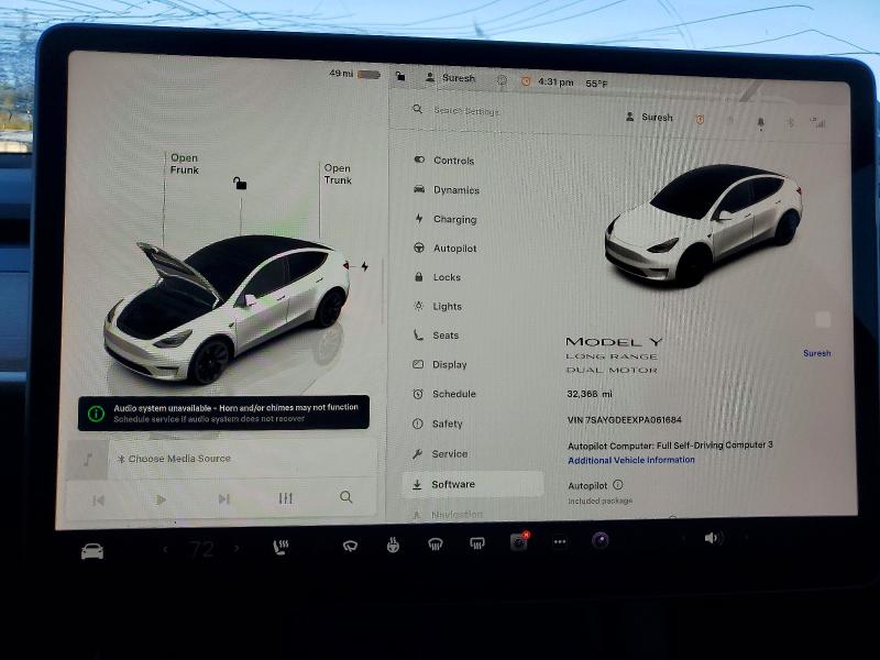 Photo 9 from auction – 2023 TESLA MODEL Y with VIN 7SAYGDEEXPA061684