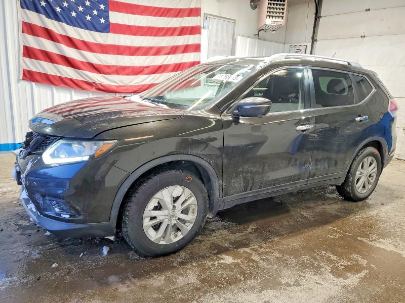 NISSAN ROGUE S 2015 with VIN KNMAT2MV6FP538943 - Photo from auction