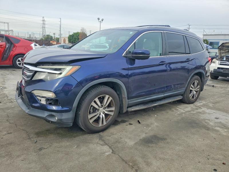 HONDA PILOT 2016 with VIN 5FNYF5H63GB008399 - Photo from auction