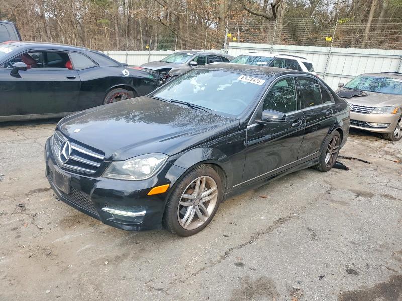 MERCEDES-BENZ C 2014 with VIN WDDGF4HB3EA963315 - Photo from auction