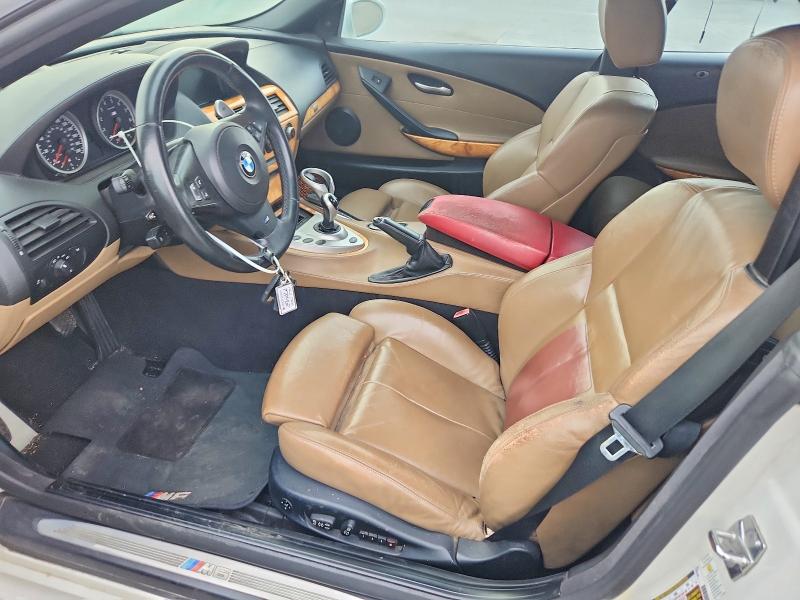 Photo 7 from auction – 2007 BMW M6 with VIN WBSEK93557CY78536
