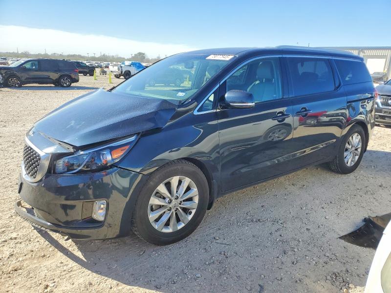 KIA SEDONA EX 2017 with VIN KNDMC5C12H6263481 - Photo from auction