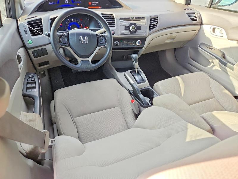 Photo 8 from auction – 2012 HONDA CIVIC LX with VIN 19XFB2F51CE062425