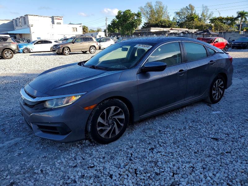 HONDA CIVIC EX 2016 with VIN 19XFC2F78GE078562 - Photo from auction
