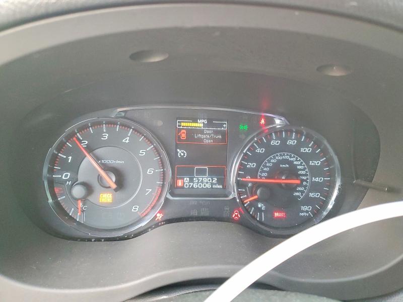 Photo 9 from auction – 2018 SUBARU WRX with VIN JF1VA1A65J9817141