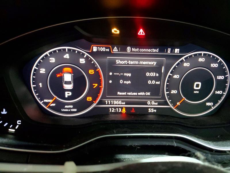 Photo 9 from auction – 2017 AUDI A4 ULTRA P with VIN WAUKMAF48HN043655
