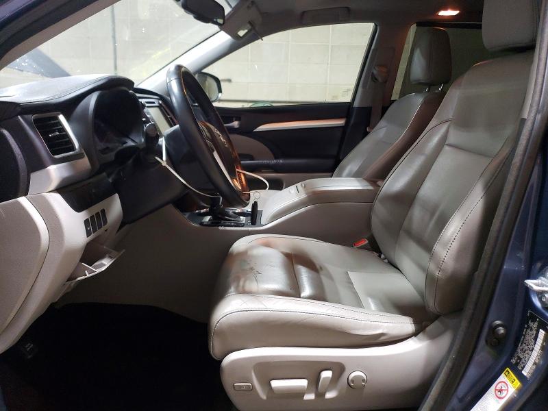 Photo 7 from auction – 2014 TOYOTA HIGHLANDER with VIN 5TDJKRFH7ES016054