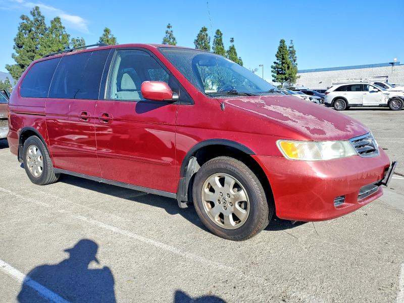 Photo 4 from auction – 2002 HONDA ODYSSEY EX with VIN 2HKRL18612H568924