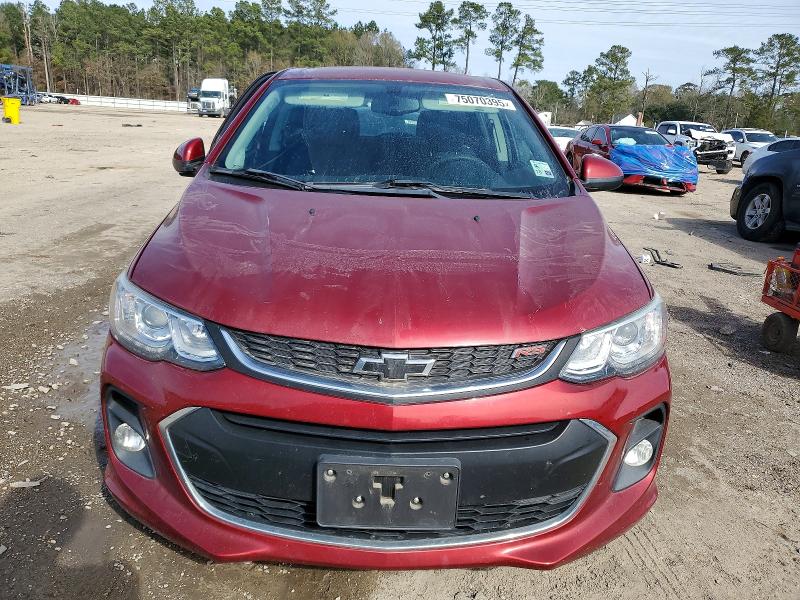 Photo 5 from auction – 2018 CHEVROLET SONIC with VIN 1G1JD6SH0J4115022
