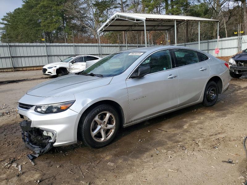CHEVROLET MALIBU LS 2017 with VIN 1G1ZB5ST2HF130286 - Photo from auction