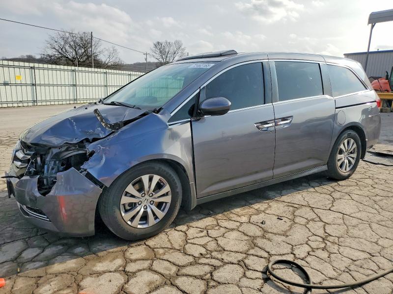 HONDA ODYSSEY EX 2016 with VIN 5FNRL5H68GB100721 - Photo from auction