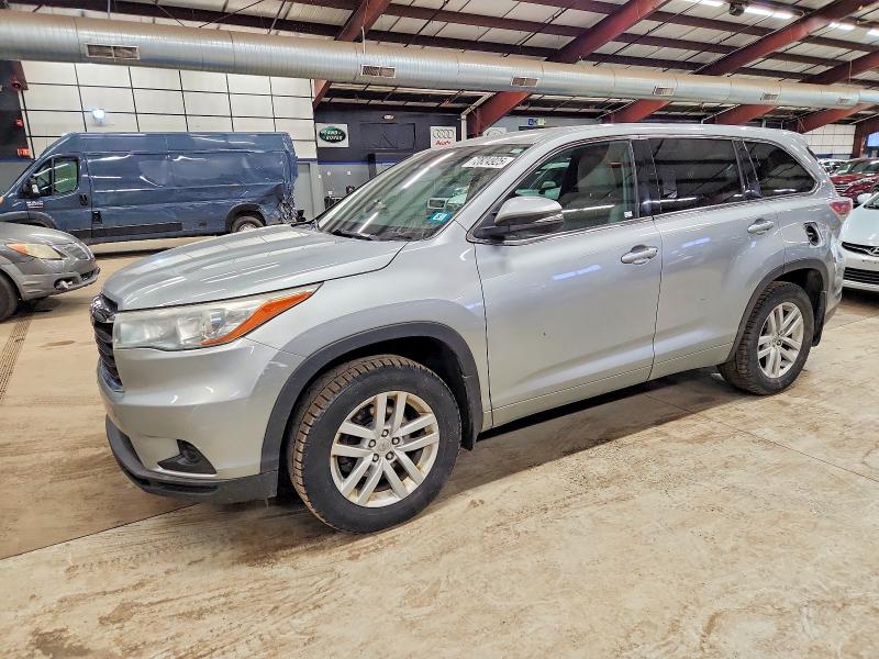 TOYOTA HIGHLANDER 2015 with VIN 5TDBKRFH7FS184735 - Photo from auction