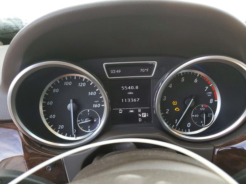 Photo 9 from auction – 2012 MERCEDES-BENZ ML 350 4MA with VIN 4JGDA5HB7CA088248