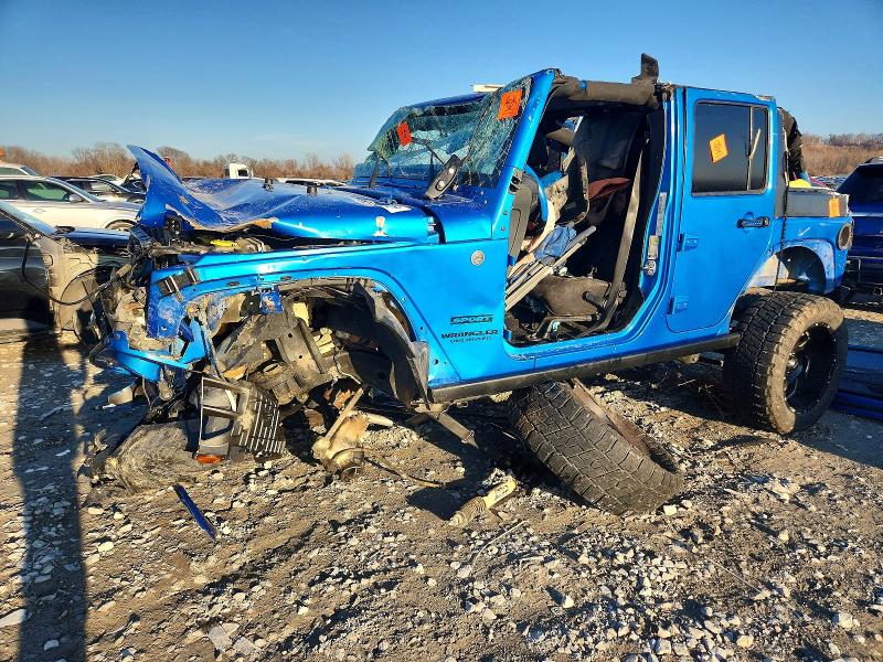 JEEP WRANGLER U 2015 with VIN 1C4BJWDG4FL721414 - Photo from auction
