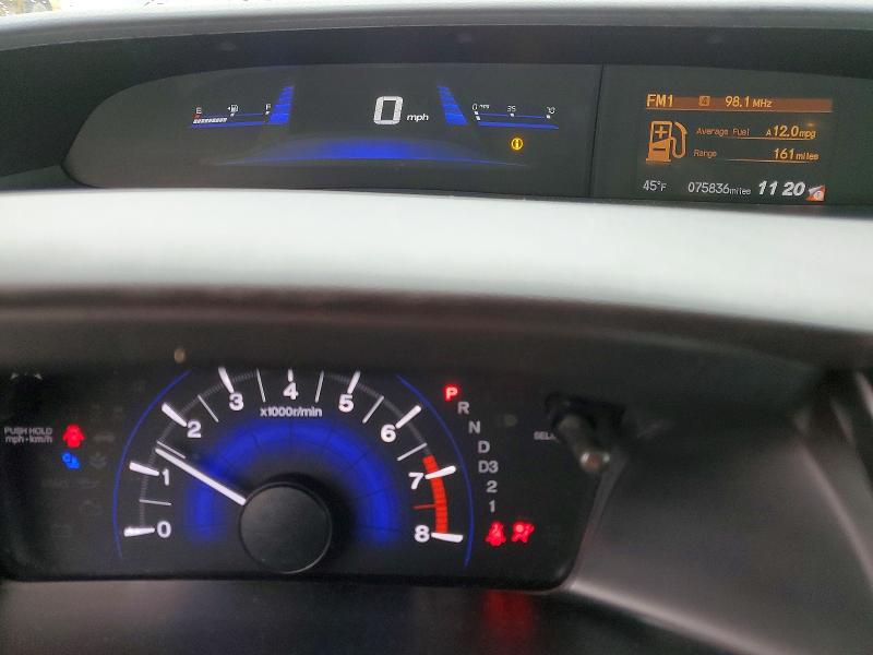 Photo 9 from auction – 2013 HONDA CIVIC with VIN 19XFB2F50DE274282
