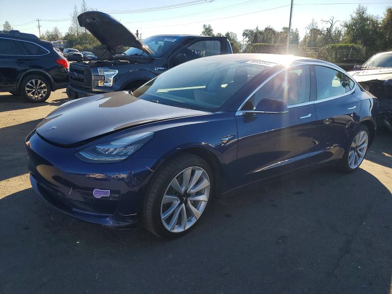 TESLA MODEL 3 2018 with VIN 5YJ3E1EA2JF110203 - Photo from auction