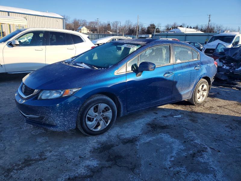 HONDA CIVIC LX 2014 with VIN 19XFB2F55EE254059 - Photo from auction