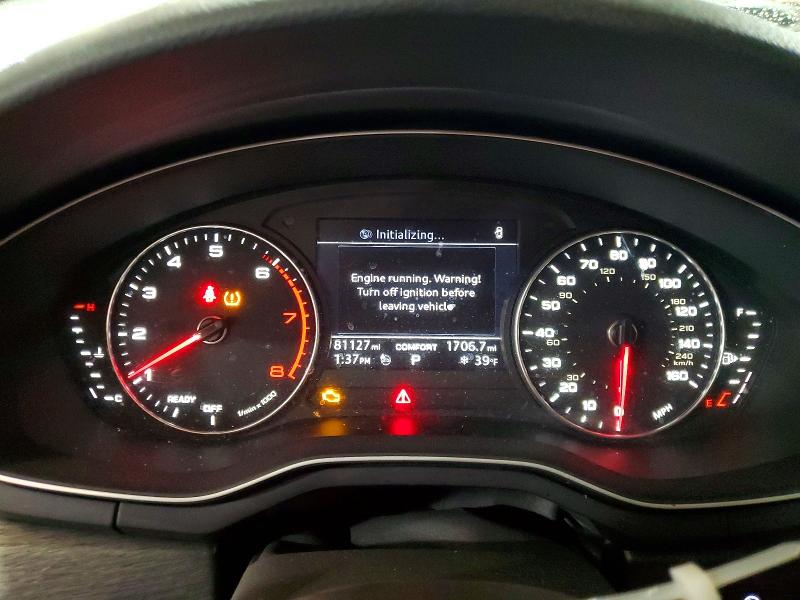 Photo 9 from auction – 2017 AUDI A4 with VIN WAUGMAF45HN049032