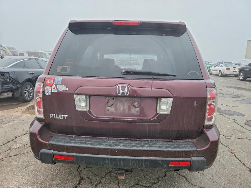 Photo 6 from auction – 2008 HONDA PILOT with VIN 5FNYF286X8B011333