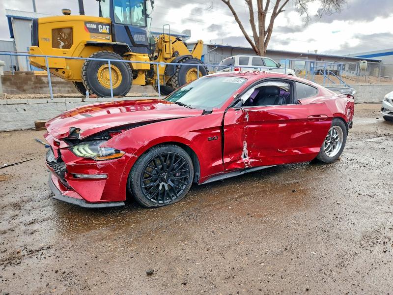 FORD MUSTANG 2018 with VIN 1FA6P8CF7J5165980 - Photo from auction