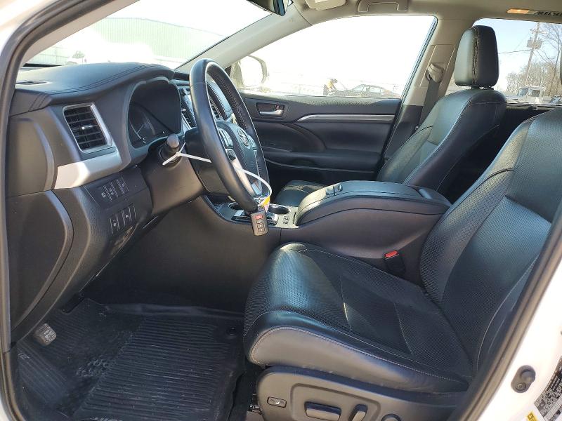Photo 7 from auction – 2019 TOYOTA HIGHLANDER with VIN 5TDDZRFHXKS985299