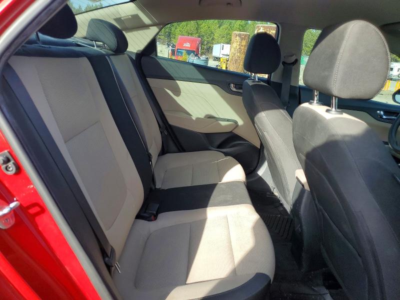 Photo 10 from auction – 2022 HYUNDAI ACCENT SE with VIN 3KPC24A62NE166441