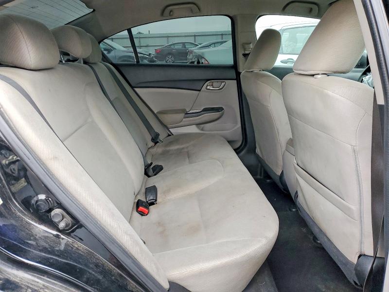 Photo 10 from auction – 2013 HONDA CIVIC with VIN 19XFB2F51DE277143