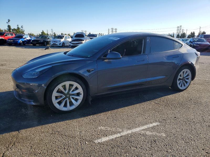 TESLA MODEL 3 2022 with VIN 5YJ3E1EA6NF374837 - Photo from auction