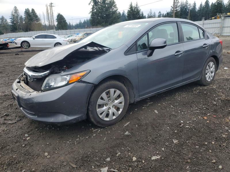 HONDA CIVIC 2012 with VIN 19XFB2F53CE376433 - Photo from auction
