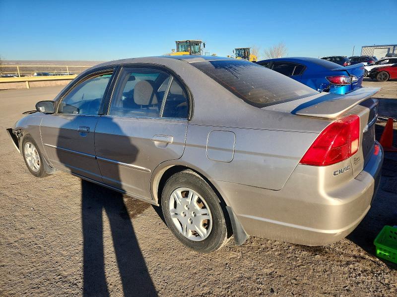 Photo 2 from auction – 2002 HONDA CIVIC LX with VIN 2HGES16512H565270