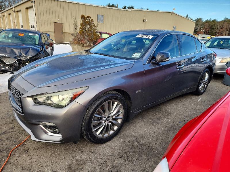Photo 1 from auction – 2019 INFINITI Q50 LUXE with VIN JN1EV7AR4KM550748