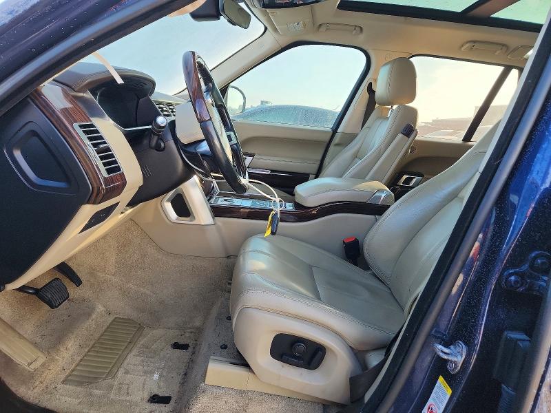 Photo 7 from auction – 2017 LAND ROVER RANGE ROVE with VIN SALGR2FK3HA322445