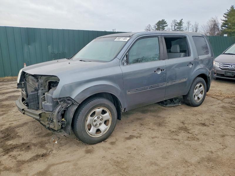 HONDA PILOT LX 2012 with VIN 5FNYF4H29CB022485 - Photo from auction