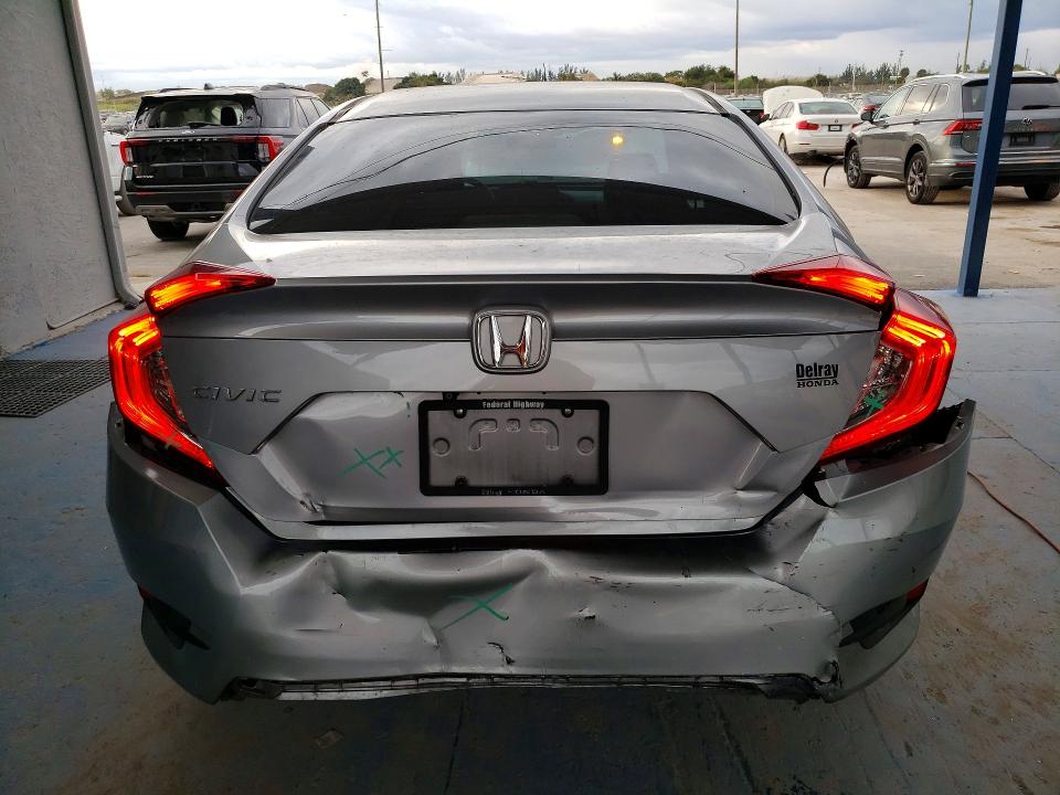 Photo 6 from auction – 2019 HONDA CIVIC LX with VIN 19XFC2F66KE047410