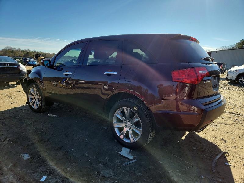Photo 2 from auction – 2009 ACURA MDX TECHNO with VIN 2HNYD28499H534188