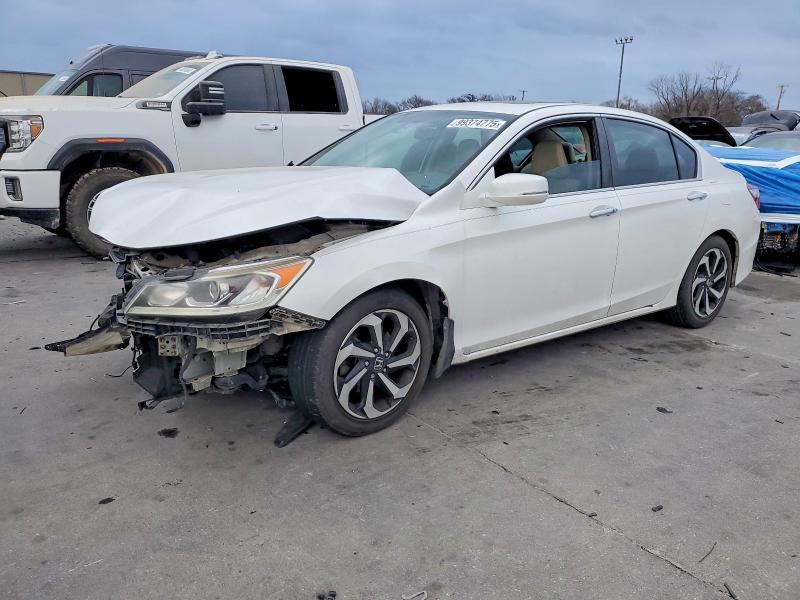 HONDA ACCORD EX 2016 with VIN 1HGCR2F72GA063920 - Photo from auction