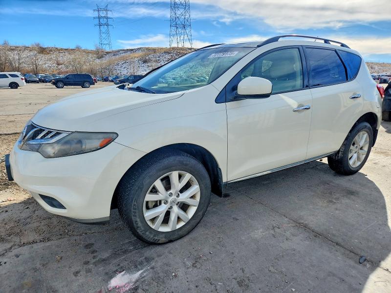 NISSAN MURANO 2012 with VIN JN8AZ1MW8CW240630 - Photo from auction