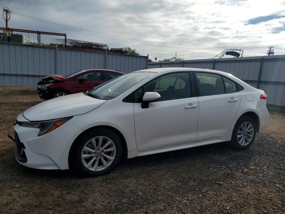 TOYOTA COROLLA 2025 with VIN JTDB4MEE4SJ019317 - Photo from auction
