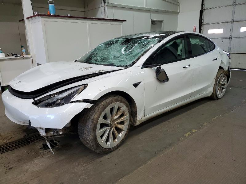 TESLA MODEL 3 2022 with VIN 5YJ3E1EB4NF127731 - Photo from auction