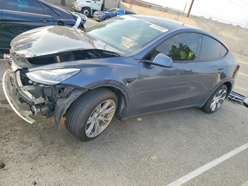 TESLA MODEL Y 2021 with VIN 5YJYGDEE6MF064061 - Photo from auction