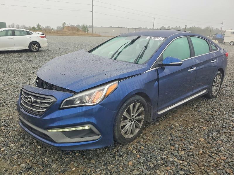 HYUNDAI SONATA 2015 with VIN 5NPE34AF4FH138238 - Photo from auction