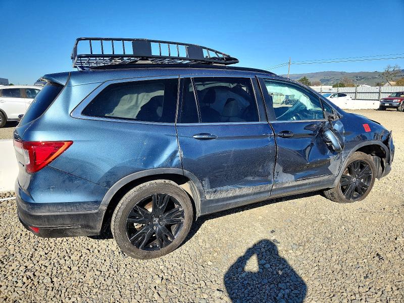 Photo 3 from auction – 2021 HONDA PILOT with VIN 5FNYF5H29MB047412