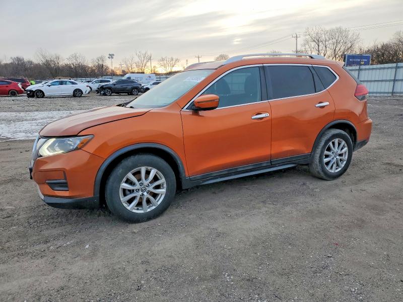 NISSAN ROGUE 2017 with VIN 5N1AT2MT3HC843045 - Photo from auction