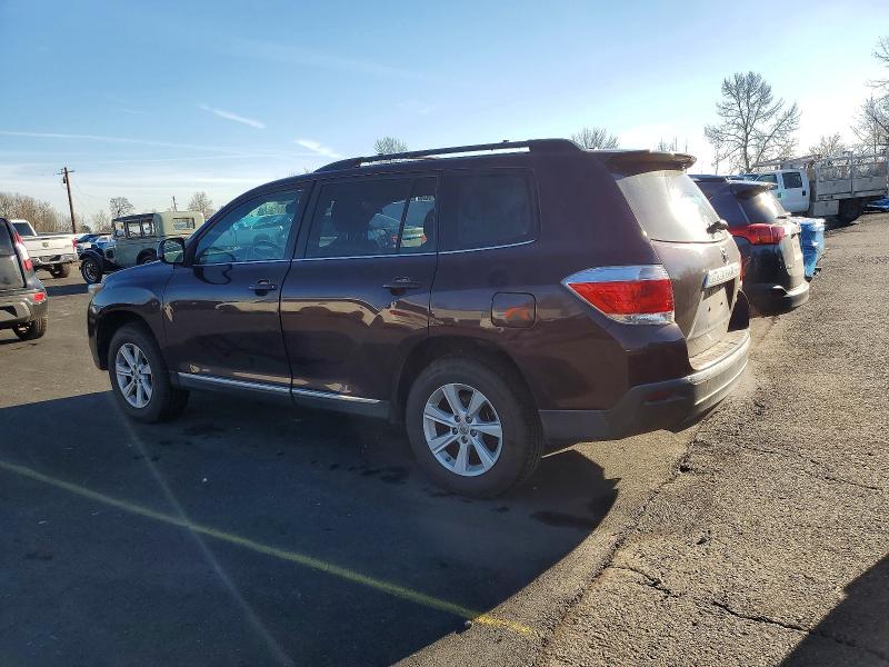Photo 2 from auction – 2012 TOYOTA HIGHLANDER with VIN 5TDBK3EH3CS094329