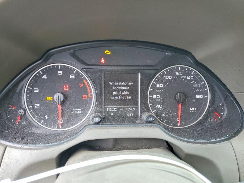 Photo 9 from auction – 2012 AUDI Q5 with VIN WA1LFAFP9CA021461