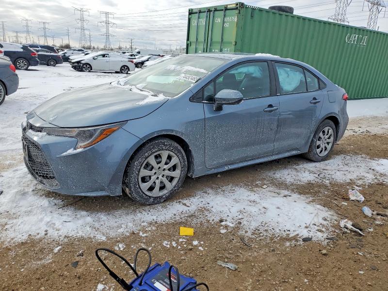 TOYOTA COROLLA LE 2020 with VIN 5YFEPRAE3LP045007 - Photo from auction