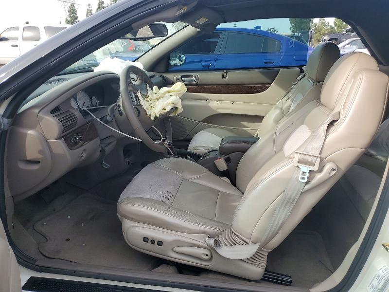 Photo 7 from auction – 2004 CHRYSLER SEBRING LI with VIN 1C3EL65R04N280586